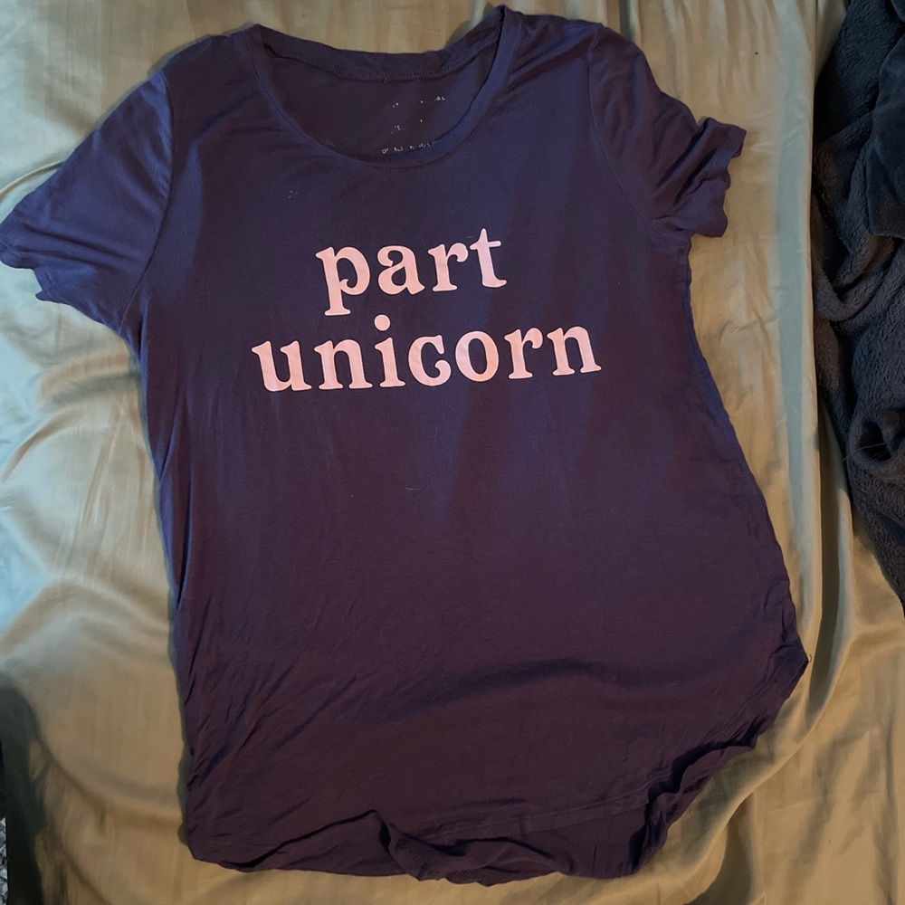 Purple 'Part Unicorn' T-Shirt